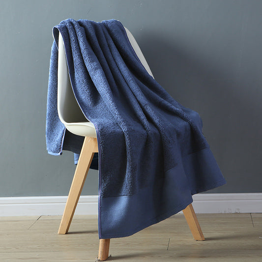 Bath towel Navy Blue