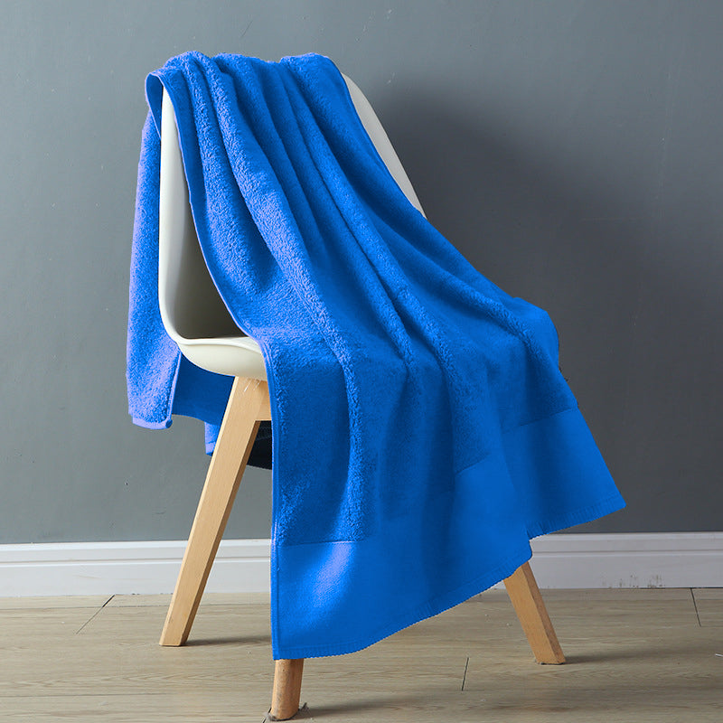 Bath towel Blue