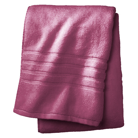Bath towel Burgundy