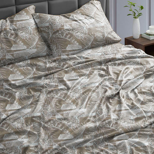 Cotton Bed Sheet Set - 3 Pieces  - Sylva