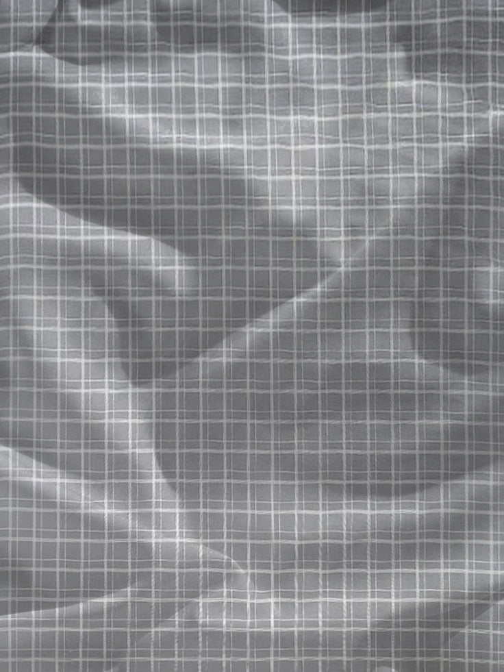 Cotton Bed Sheet Set - 3 Pieces - Plaid check