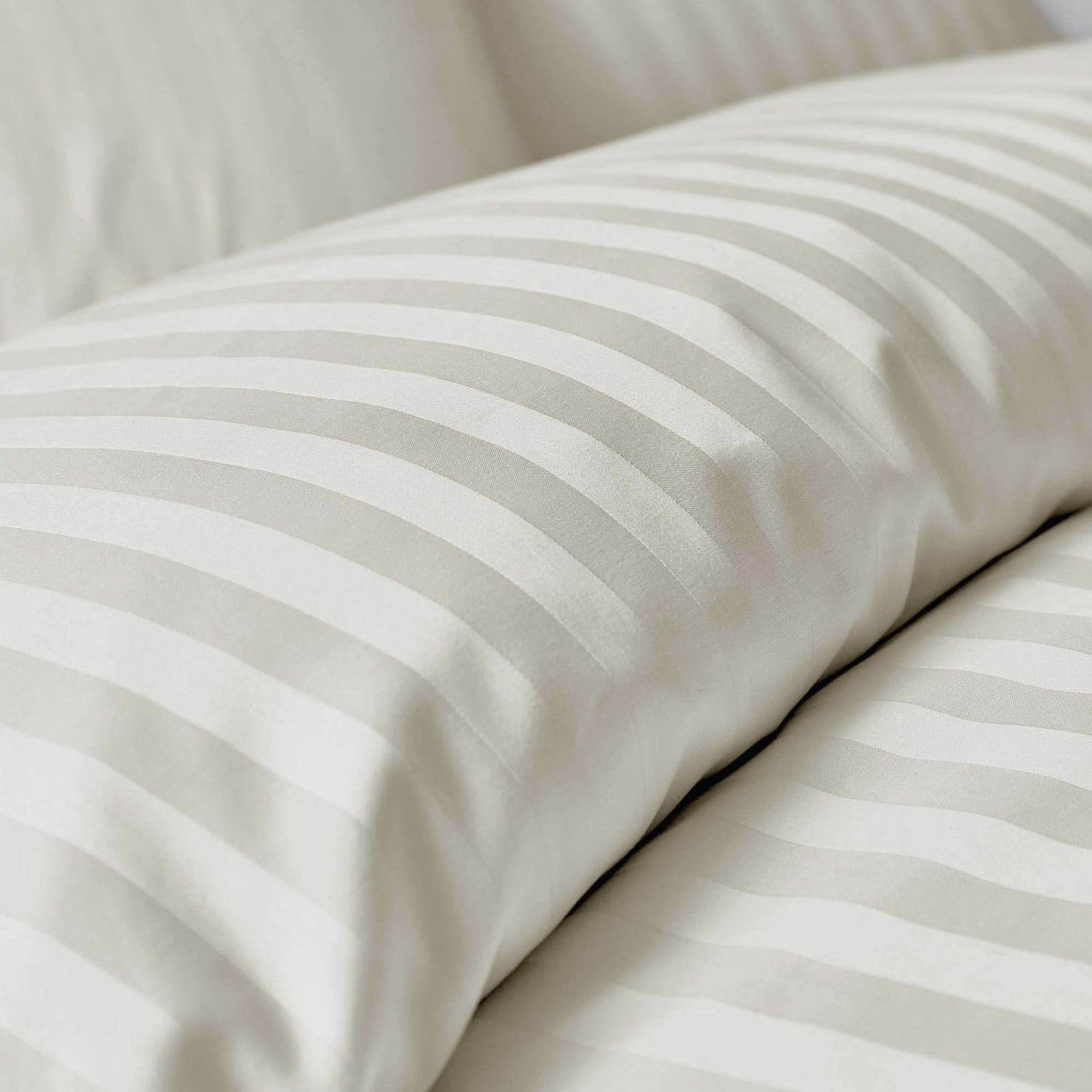 Stripe Satin Duvet Cover Set