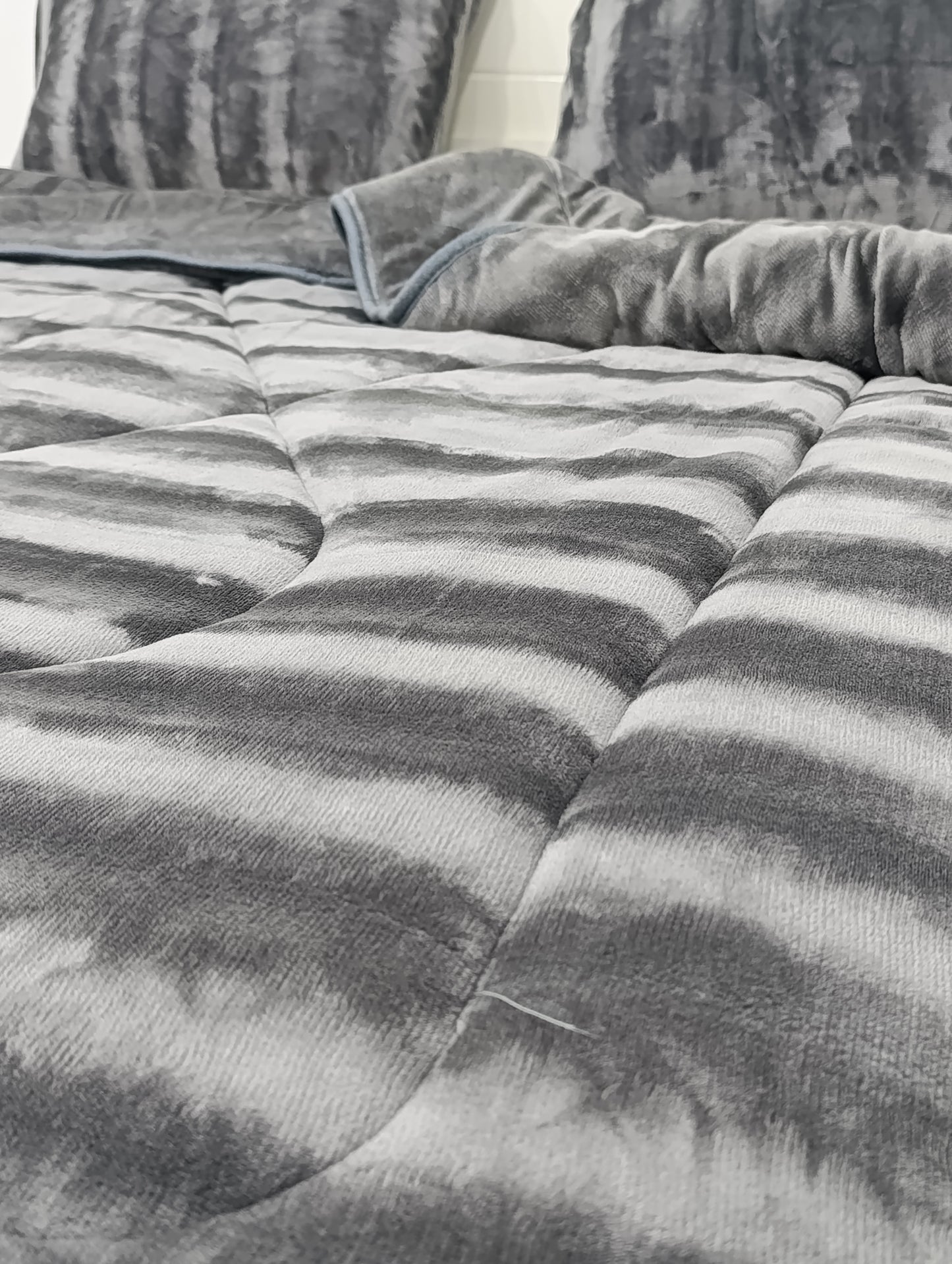 Blanket Duvet Set -Gray 3 pieces