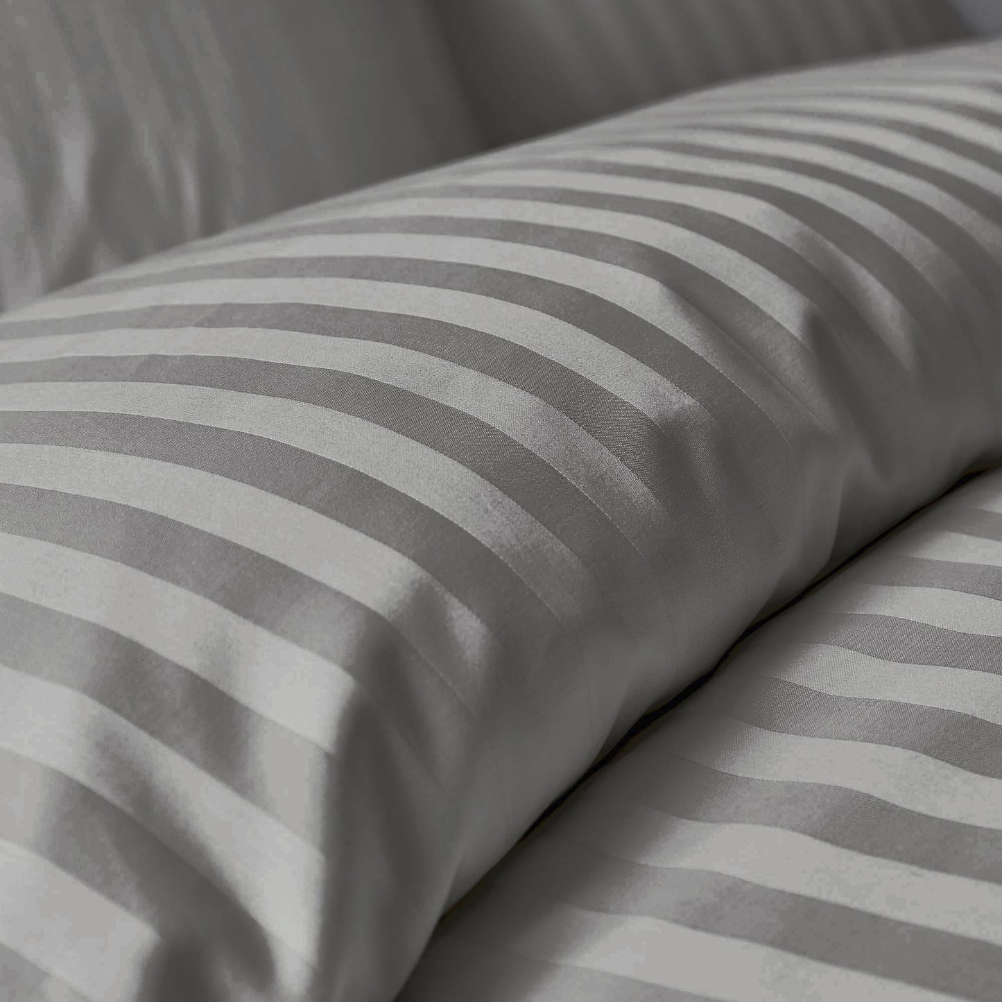 Stripe Satin Duvet Cover Set