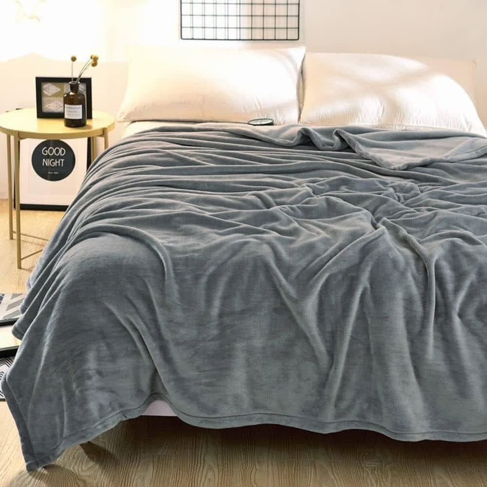 Light Blanket - Silver gray