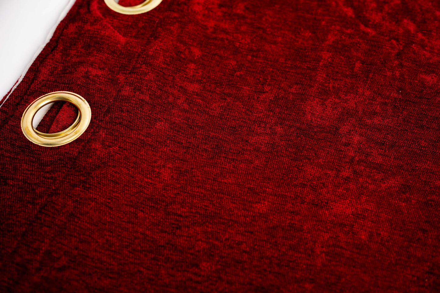 Diamond Solid Curtain - Burgundy
