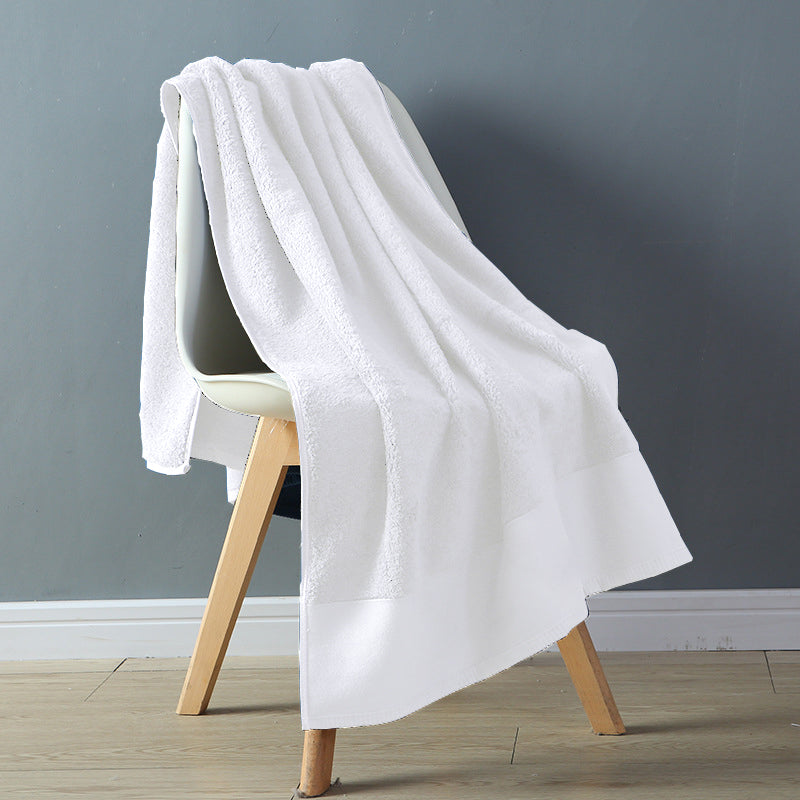 Bath towel White