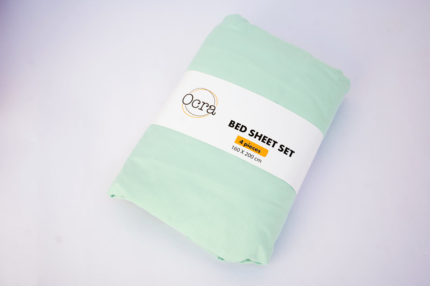 Microfiber Bed Sheet Set - Mint Green 3 pieces