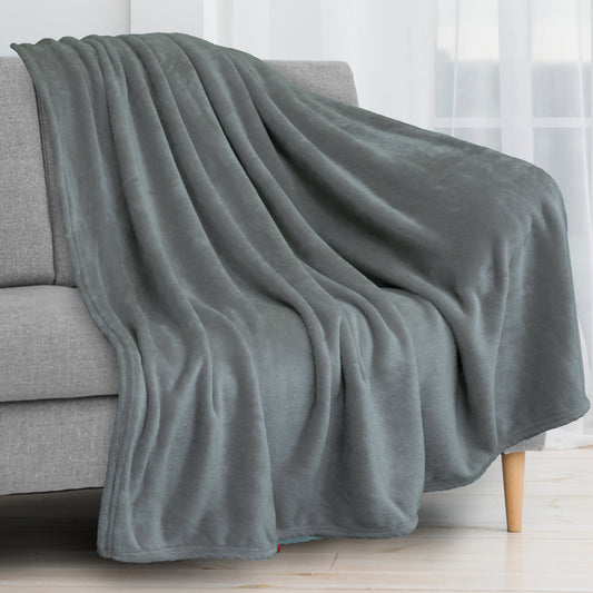 Light Blanket - Silver gray