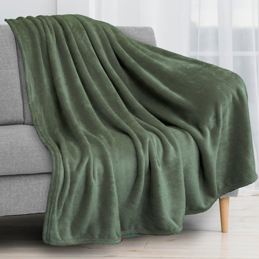 Light Blanket - Olive green