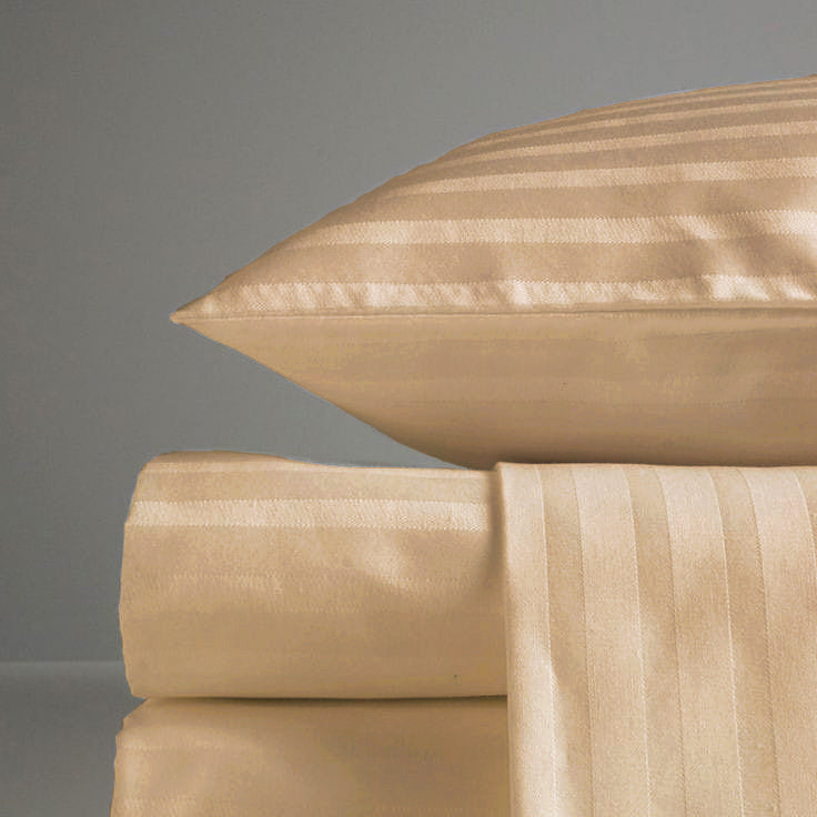 Stripe Satin Duvet Cover Set