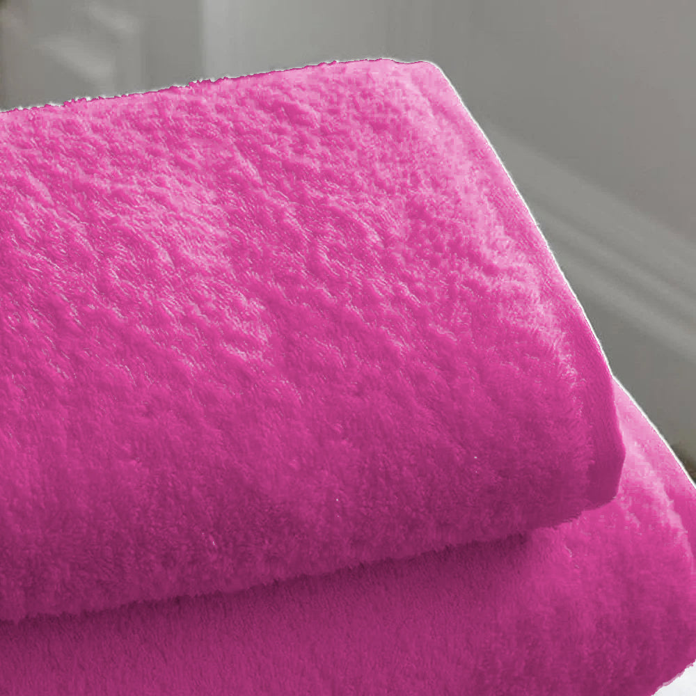 Bath towel Pink