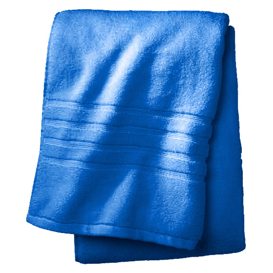 Bath towel Blue