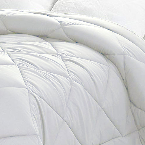 Light Solid Duvet Set - White