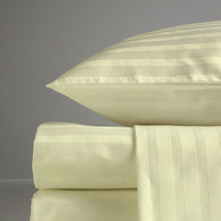 Stripe Satin Duvet Cover Set