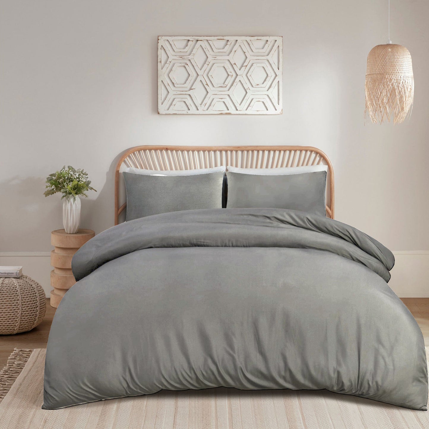 Solid Duvet Cover Set