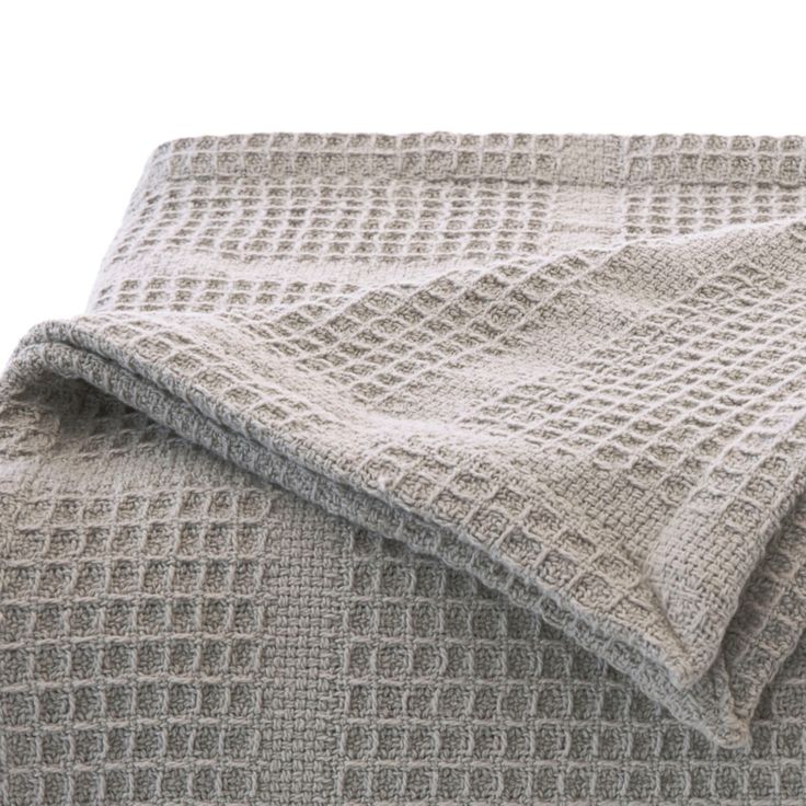 Cotton Coverlet - Gray