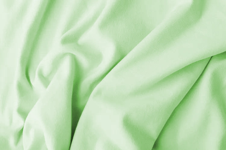 Microfiber Bed Sheet - Apple Green