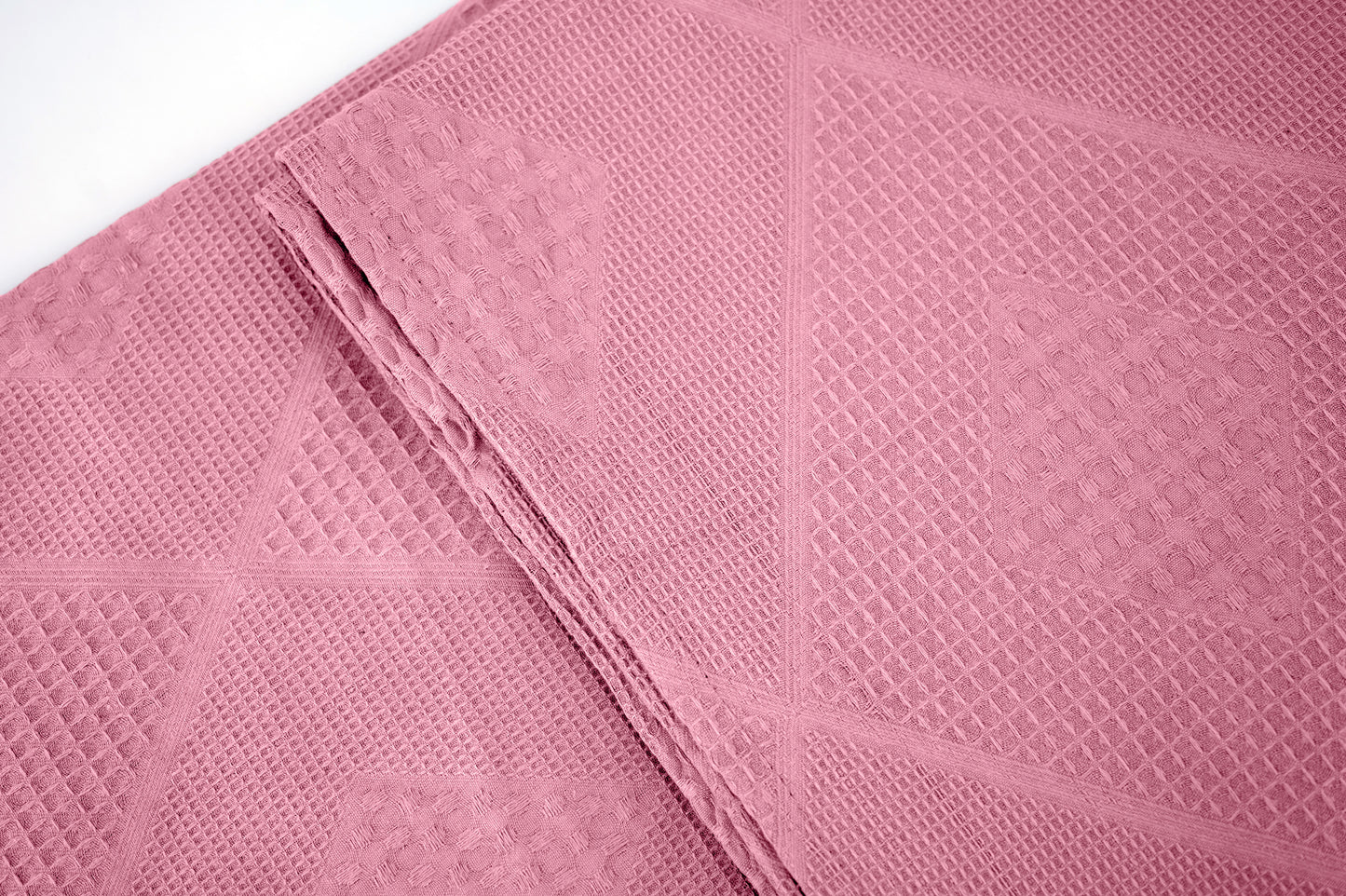 Cotton Coverlet - Pink