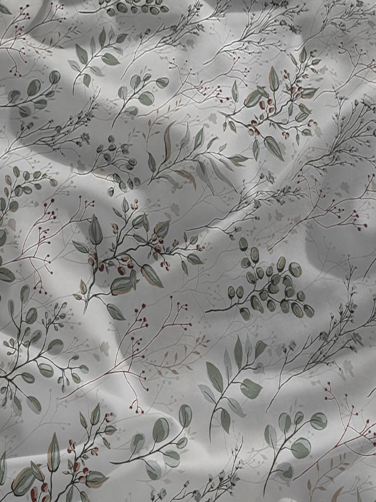 Cotton Bed Sheet Set - 3 Pieces  - Olivia