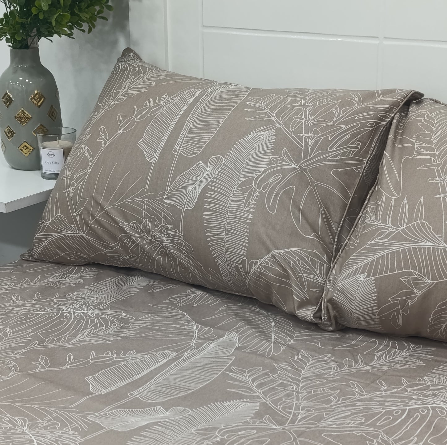 طقم شرشف (ملاية) قطن - 3 قطع - سيلفا