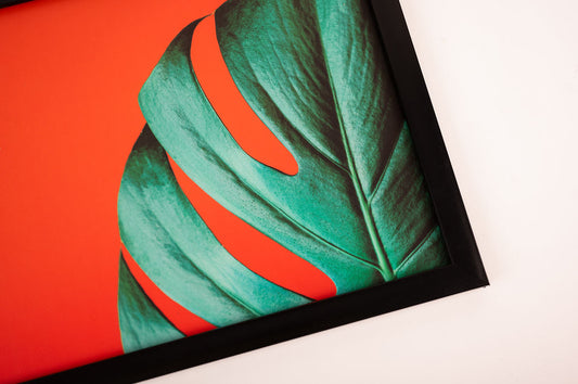 Monstera Framed Tableau