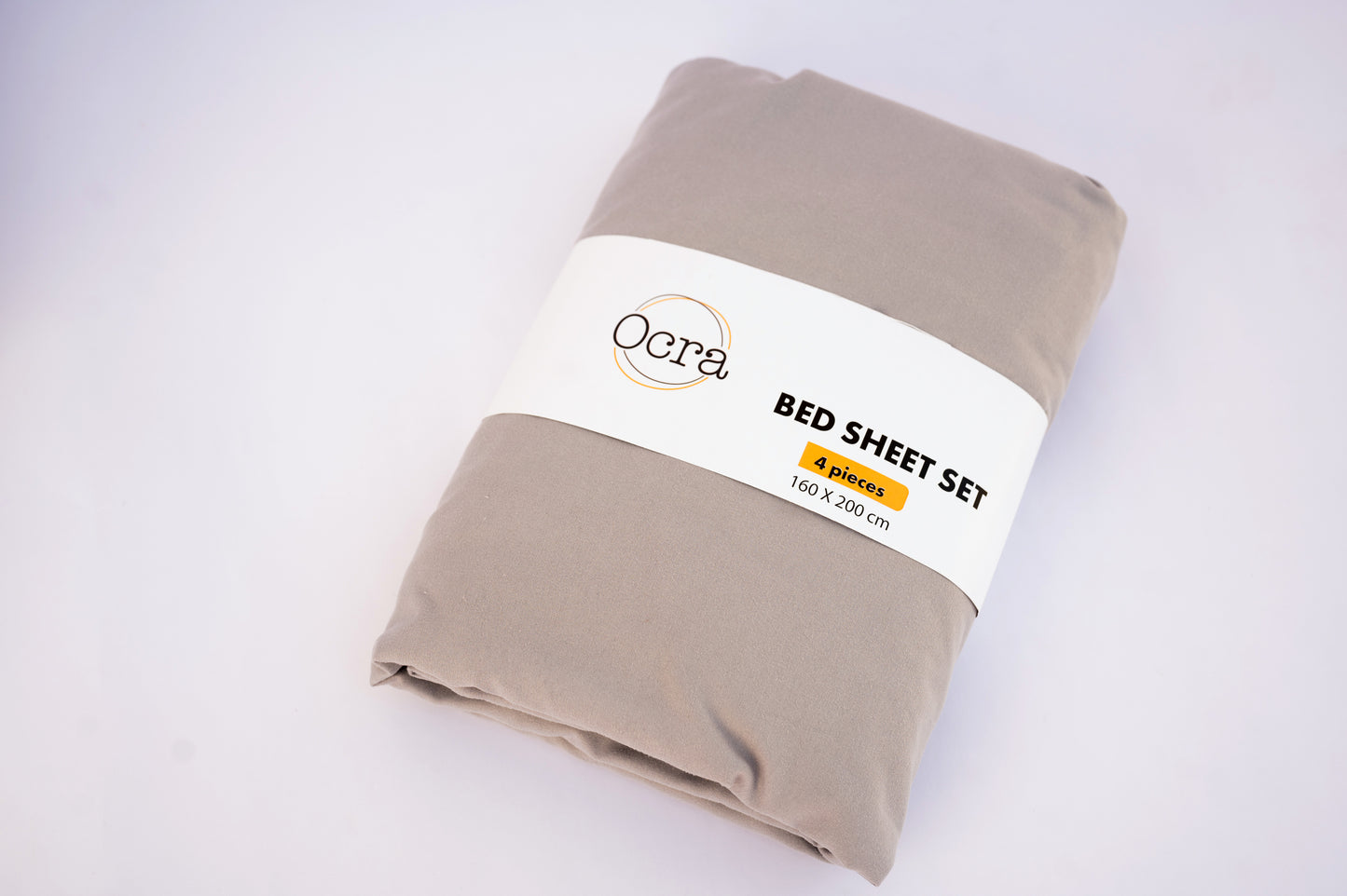 Microfiber Bed Sheet - Gray