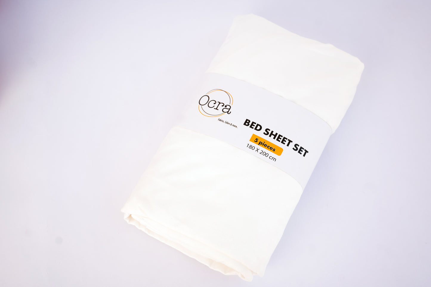 Microfiber Bed Sheet - White